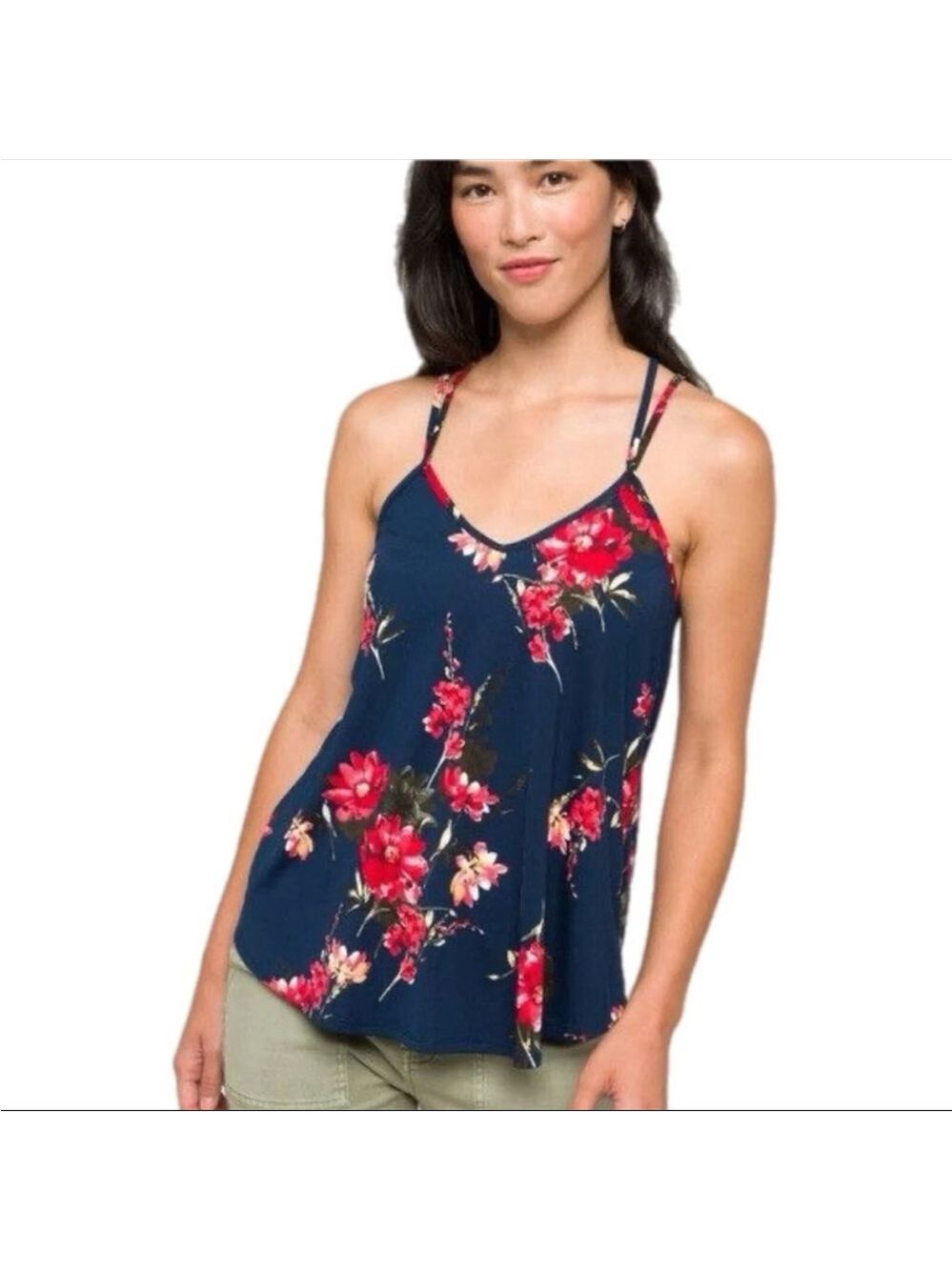Papermoon Strappy Floral Top